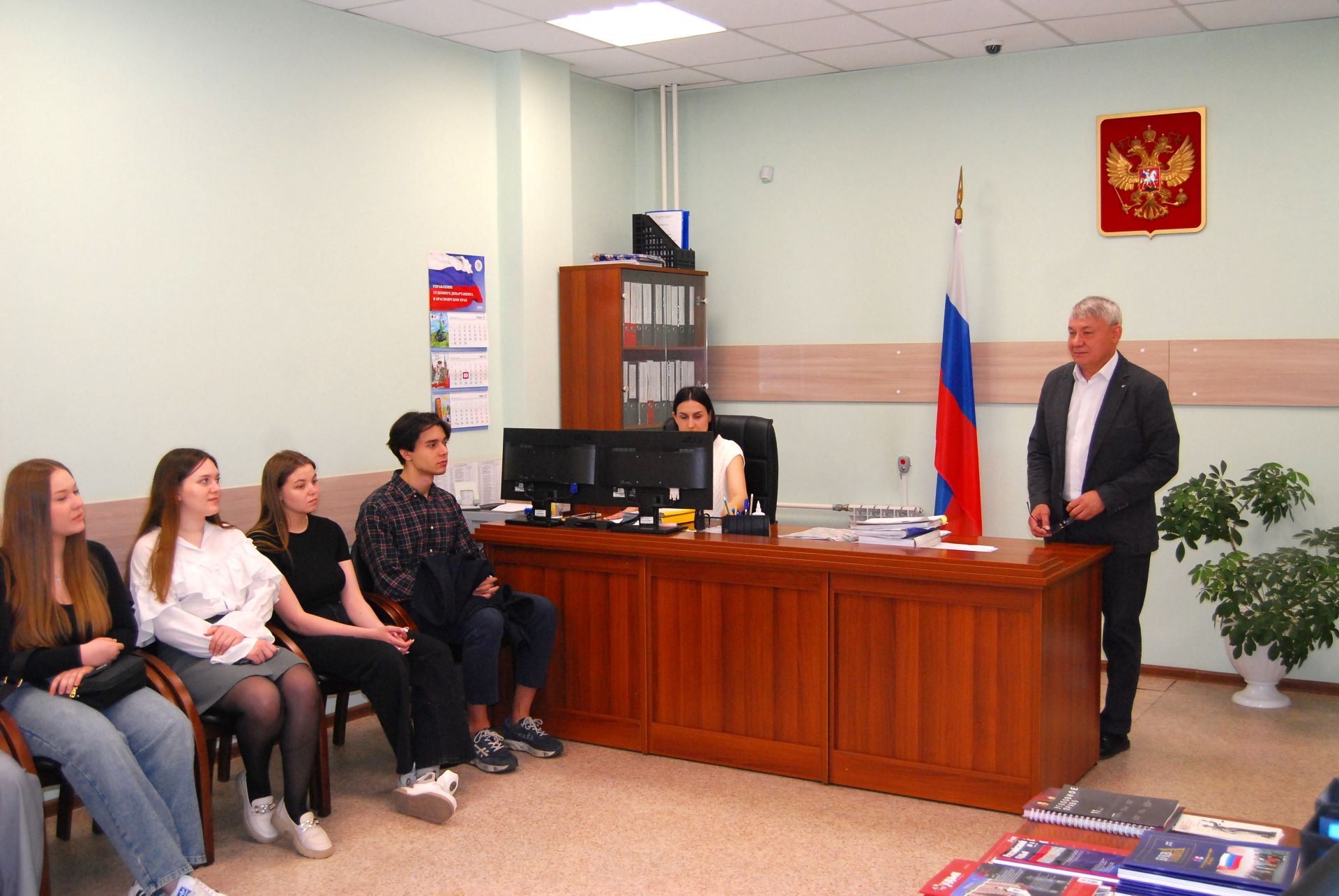 В Центральном районном суде г. Красноярска состоялись профтуры 8